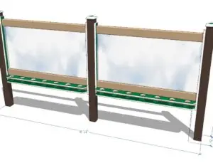 4′ Wide Paint Panels (single, double, triple, quadruple configurations)- NEP
