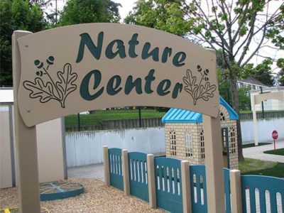 Nature Sign- Grounds for Early Play